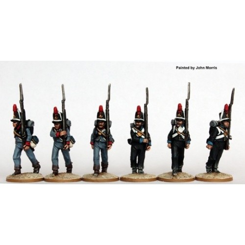 Line Infantry Fusiliers marching 1812-15