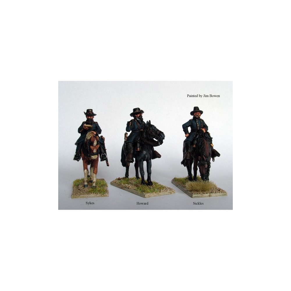 Union Mounted Commanders