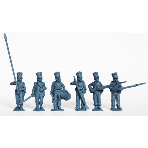 Infantry command standing
