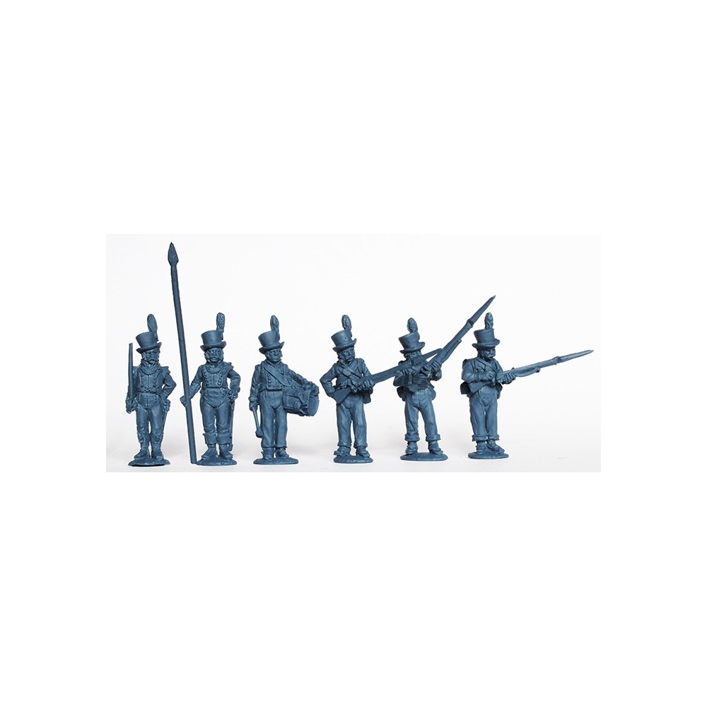 Infantry command standing Infantry command standing