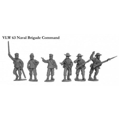 British Naval Brigade command