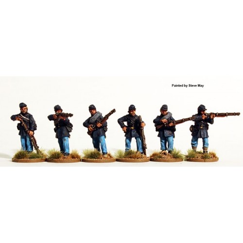 Union Infantry firing line