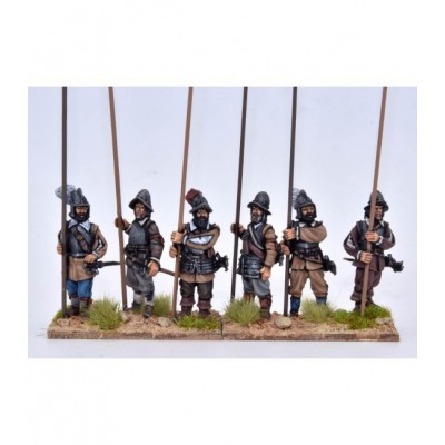 Piqueros con armadura pica vertical