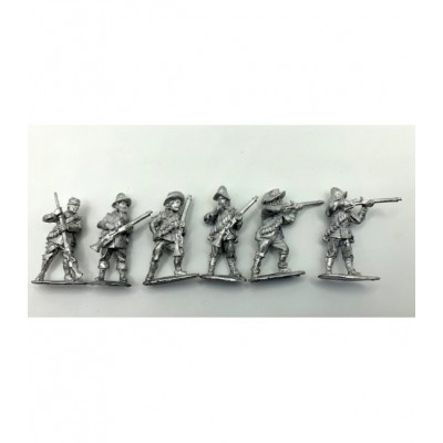 Arcabuceros disparando y recargando I