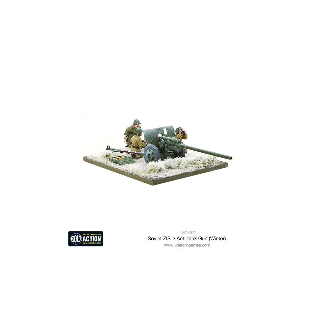 Soviet ZIS-2 anti-tank Gun (Winter) Soviet ZIS-2 anti-tank Gun (Winter)