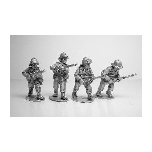 Italian Army Rifles Advancing