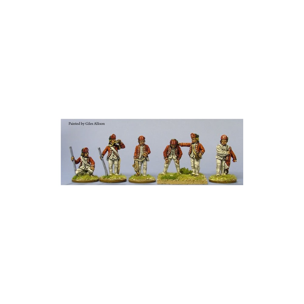 British Infantry dragrope mení in fatigue caps British Infantry dragrope mení in fatigue caps