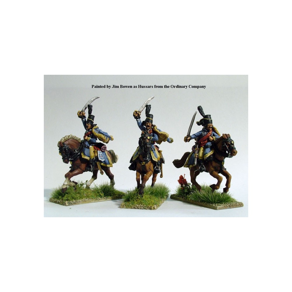 Hussars swords charging