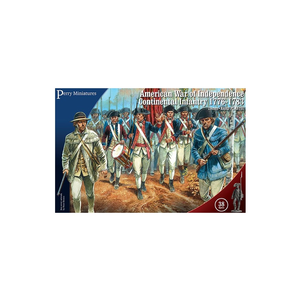 American War of Independence Continental Infantry 1775-1783