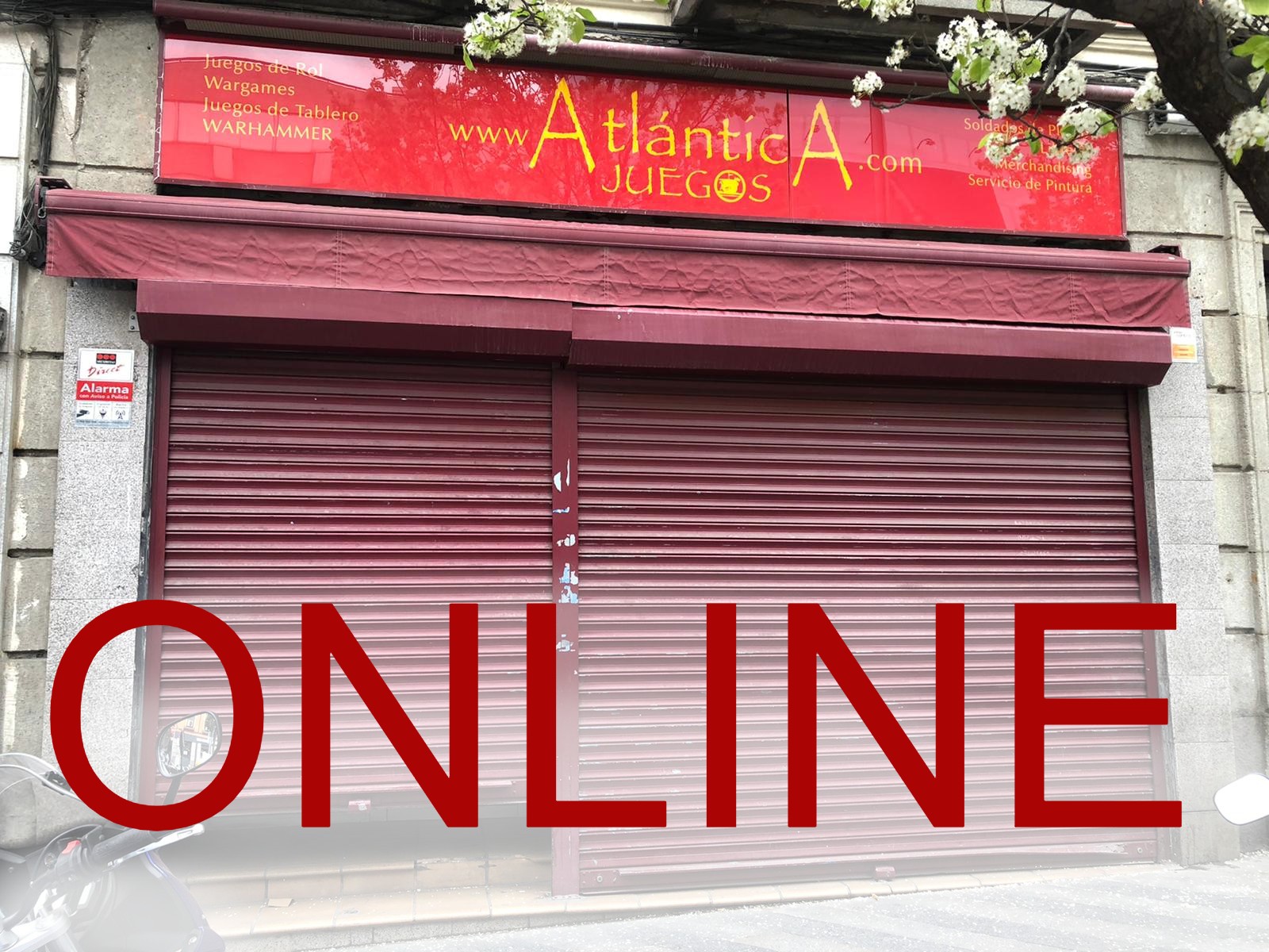 Actualización de venta online